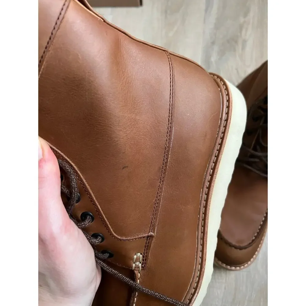 NEW Nisolo All Weather Mateo Boot Tobacco Leather - Picture 9 of 11